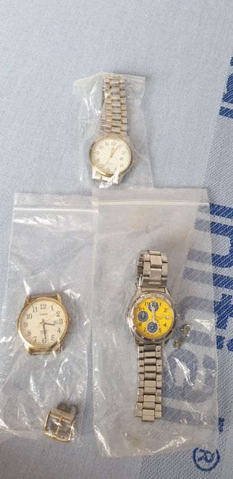 Ceas TIMEX SEIKO Cronograph V657 SEKONDA piese reparatii netestate