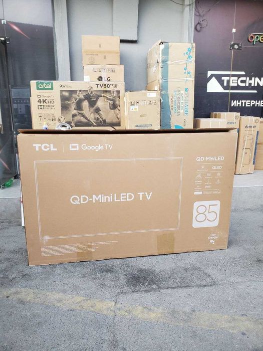 Телевизор TCL 85 Premium 4K QD-MiniLED 144hz Google TV 2025 (новинки)