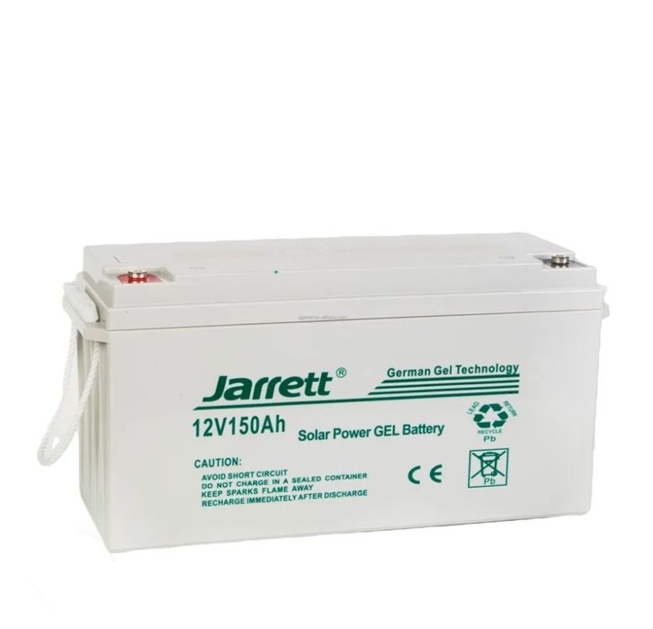 Acumulator solar pe gel Jarrett 12 V 120 Ah 150Ah NOU