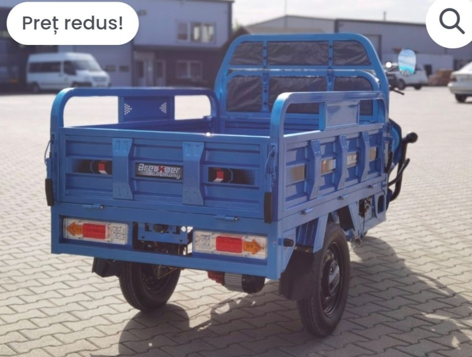 Triciclu electric Breckner MODEL-M 2000 W- FARA PERMIS CIV inclus