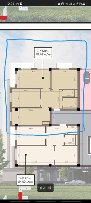 Её вартира в новостройке 71кв ул мукнакский