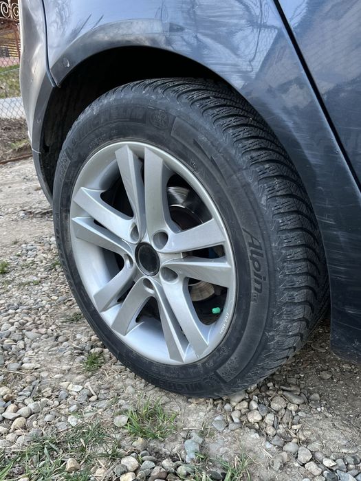 Vând jante+cauciucuri M/S 205/55/16 5x112