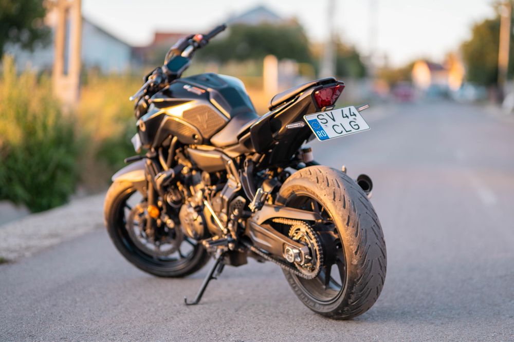 Vand Yamaha mt07