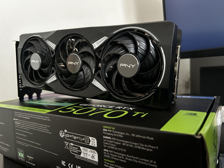 NVIDIA Geforce  Rtx PNY 5070 Ti Argb OC - 16GB