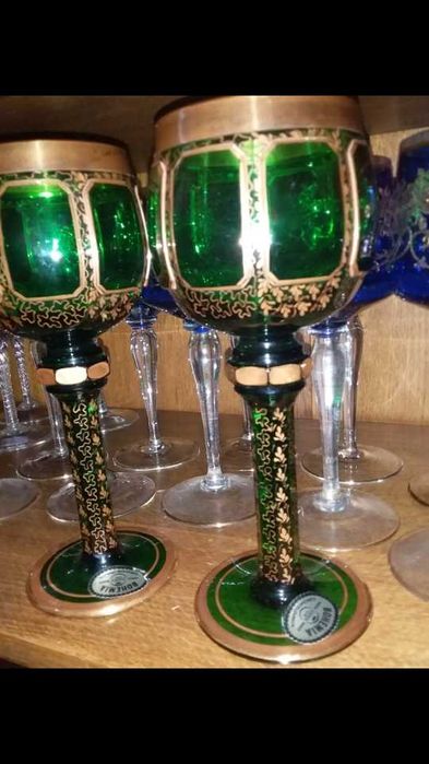 MOZER.Фужеры Чехословакия.