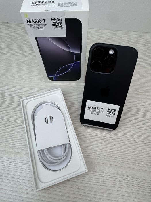 iPhone 16 Pro 256гб | KASPI, HALYK 0-0-12