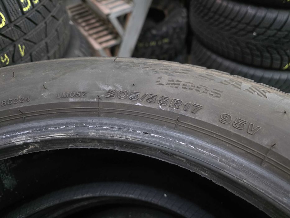 4бр Зимни гуми 205 55 17 - Bridgestone - DOT 2023