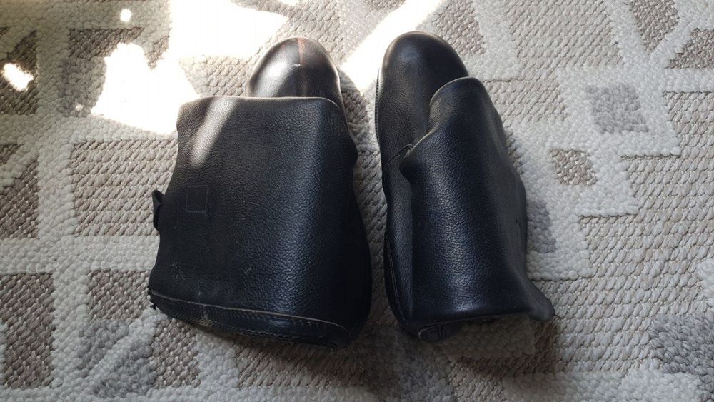 Сапоги мужские кожаные