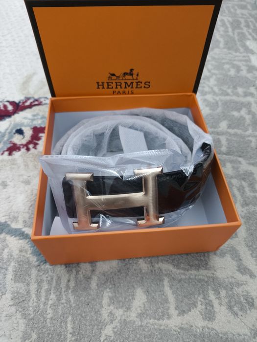 Ремень Hermes черный