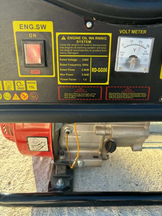 Бензинов агрегат  Raider 3kw
