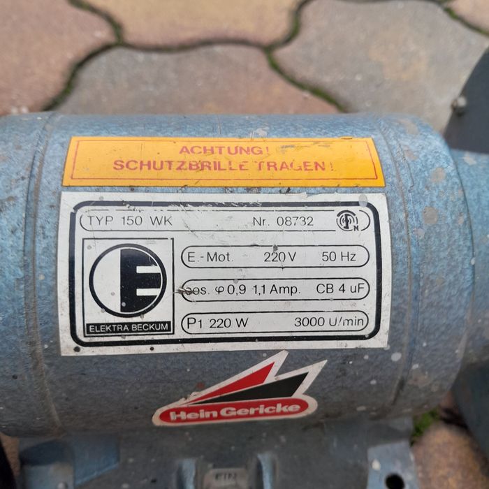 Vand polizor Hanning, AEG, Elektra Beckum