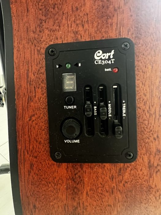Chitară acustică-electrică Cort AF515CE OP Stare impecabilă
