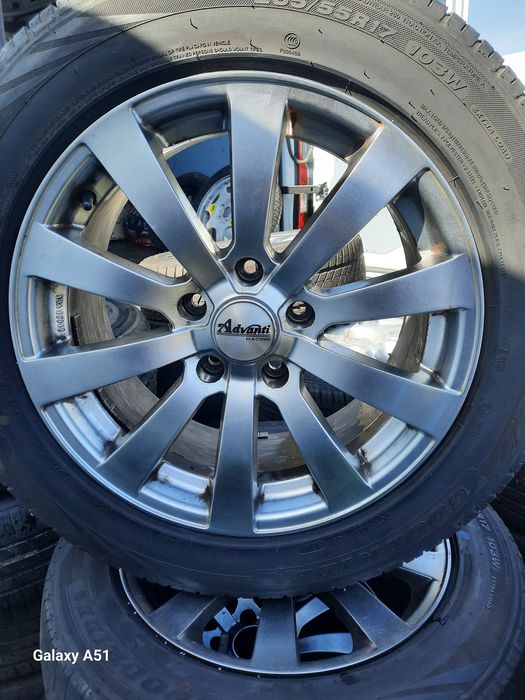 Ляти джанти с гуми 5×120, 17цола