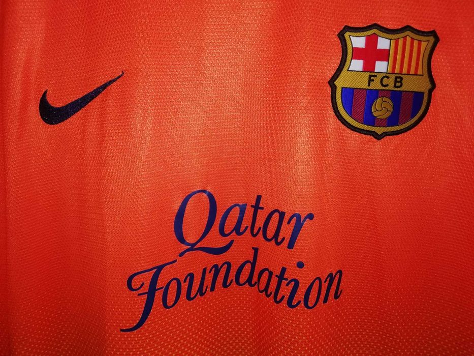 Barcelona Puyol Nike оригинална тениска фланелка Барселона Пуйол XL