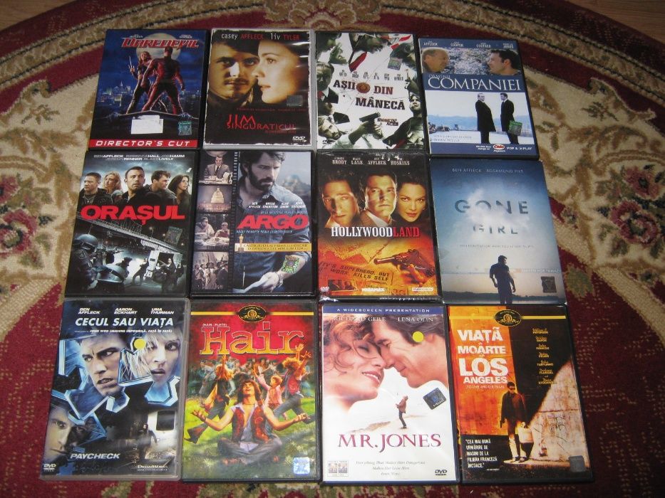 Mark WAHLBERG,Ben AFFLECK,Guy PEARCE,Val KILMER,dvd filme Oscar,rare