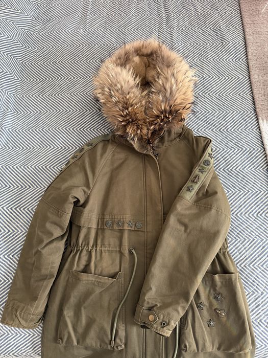 Теплая зимняя парка