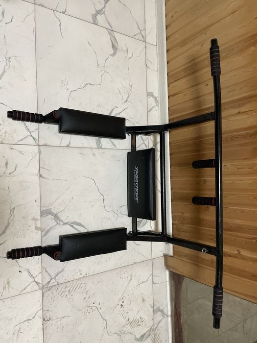 Турник 3 в 1 черный