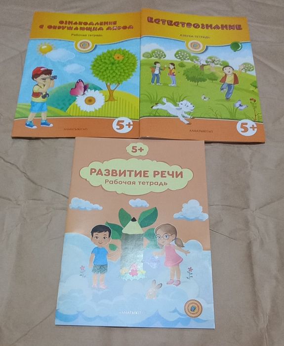 Дошкольные рабочие тетради 4+, 5+