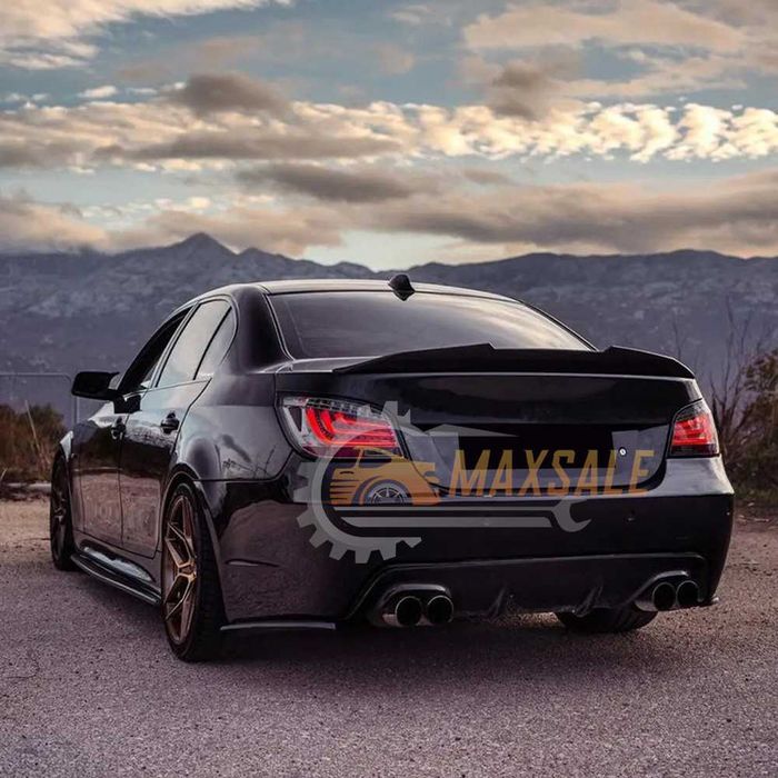 Спойлер за Е60 багажник PSM / Batman style на лип за BMW 5 серия
