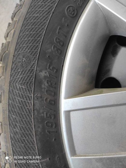 зимние шины с дисками 195\60\R15