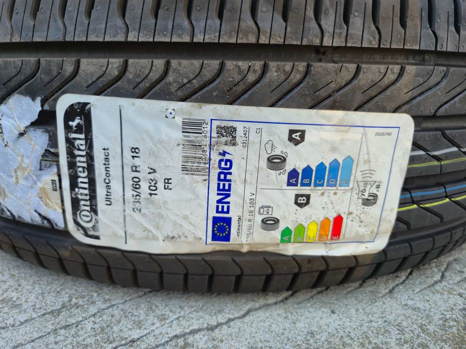 4 Anvelope de VARA - 235/60/18 103V FR - Continental Ultra Contact - NOU - DOT 2023 ! SUPER PRET !