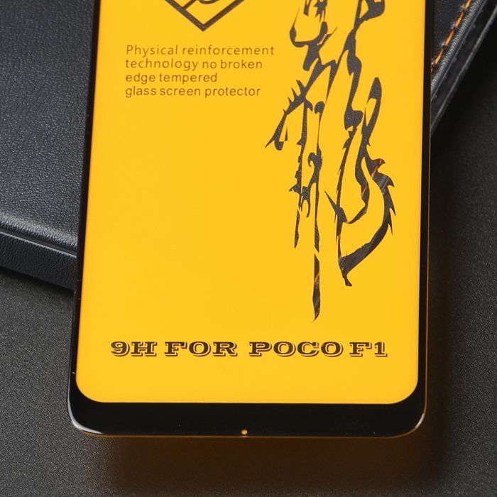 Folie sticla securizata 9D FULL GLUE pt Xiaomi Mi 8 , Poco F2 Pro