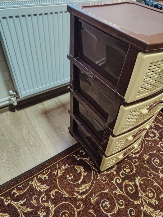 Dulap cu sertare si raft