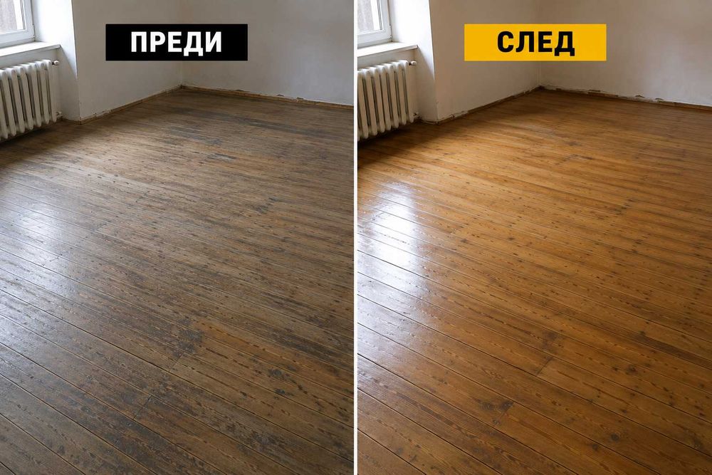 Професионално циклене на паркет и дюшеме • Реални цени • Малко прах • Работим и извън София