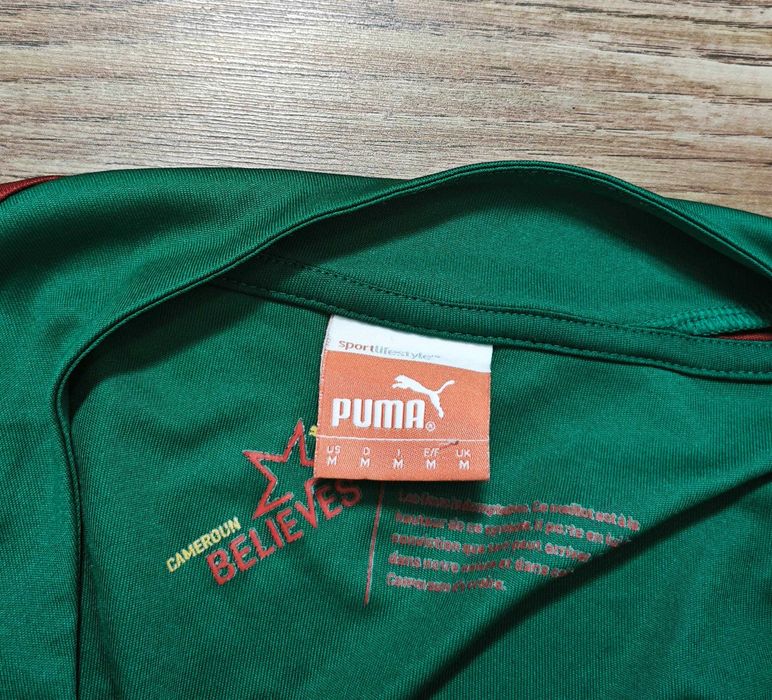 Puma Cameroun Оригинална мъжка тениска  на камерун размер М