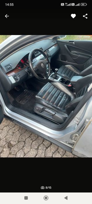 Dezmembrez Volkswagen Passat B6 2.0 tdi 125 kw 170 cp BMR arginti LA7W