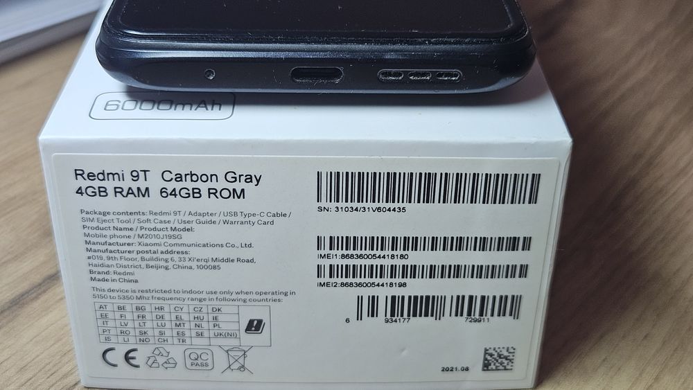 Xiaomi Redmi 9Т 64GB. Оригинал, без ремонта