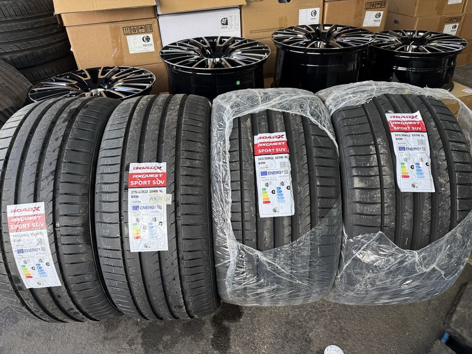 315/30 R22 + 275/35 R22 GRIPMAX SPORT SUV anvelope noi BMW X5 X6
