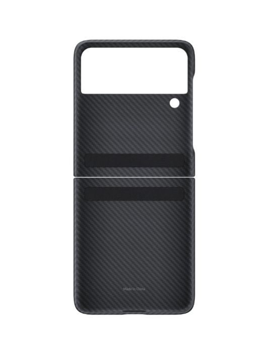 Husa fibra aramida originala Samsung Aramid Cover Z Flip 3 5G F711