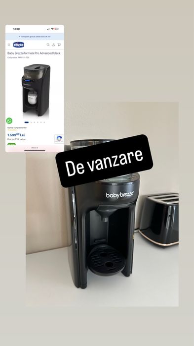 Baby brezza formula pro advanced black