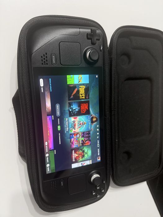 Vand consola Steam Deck LCD [256gb+microSSD 64gb] - Stare excelenta+accesorii