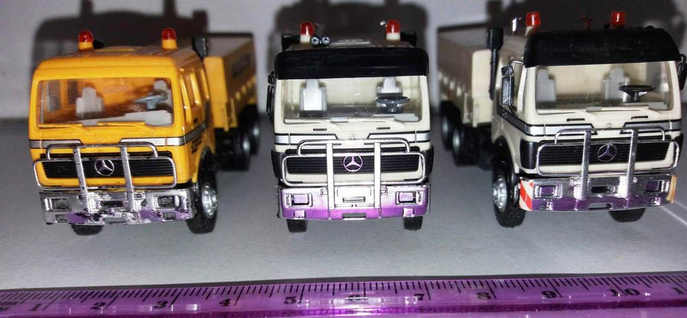 Vand machete remorchere Mercedes 3850, scr 1:87, Herpa