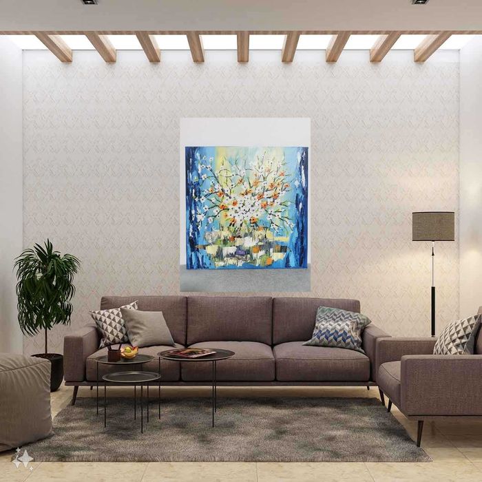 Tablouri, pictura acril