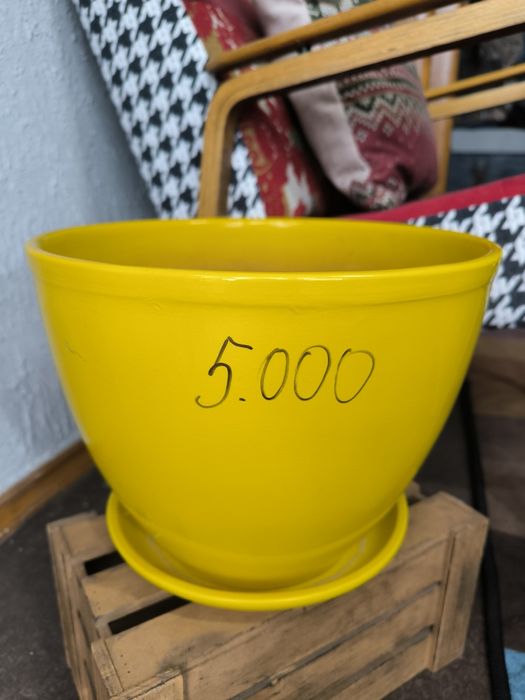 Горшок цветочный керамический