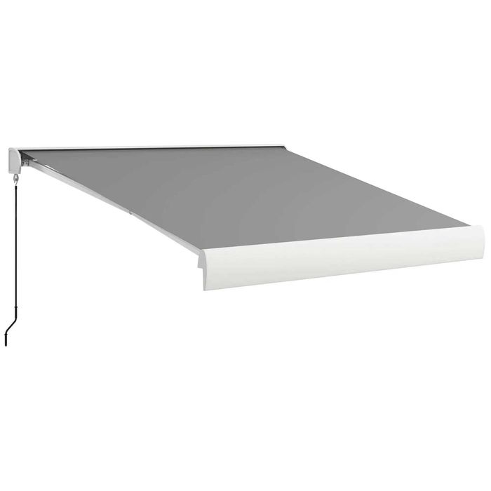 Тента Outsunny, електрическа/ръчно прибираща се,  3 x 2,5 м