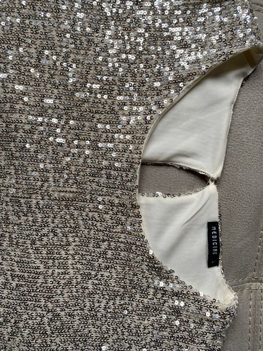 Рокля с пайети Meficine L