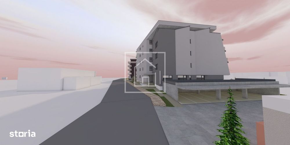 Apartament 3 camere 86 mp Bloc Nou Central Loc Parcare Inclus