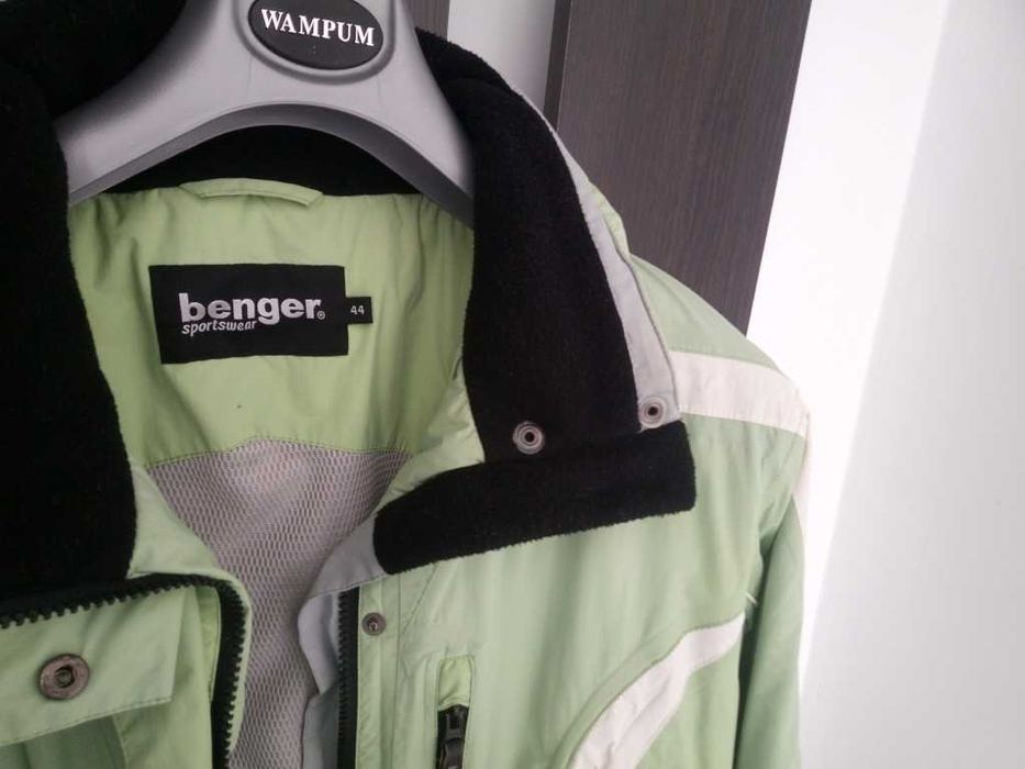 Geacă ski Benger Mărimea 44 (XL femei,S/M bărbați) Verde Pastel-Unisex