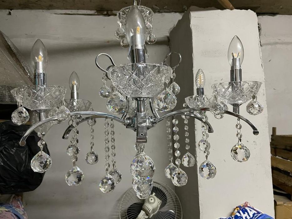 Люстра хрустальная