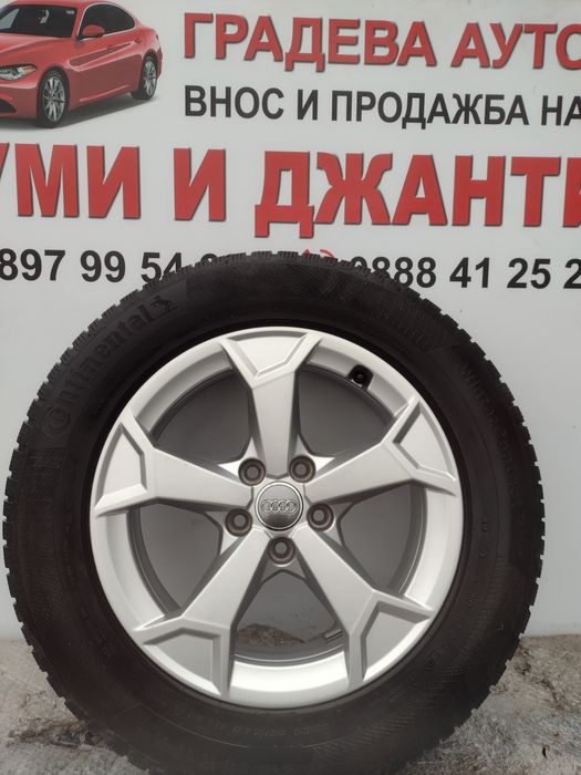 Почти нови 17-5х112 ЕТ38 6.5j Audi Q3