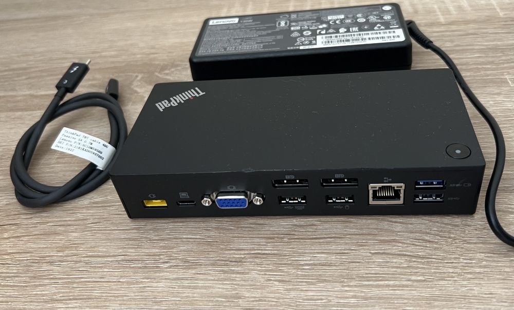 Docking Station Lenovo Thunderbolt HDMI Dock USB C / A