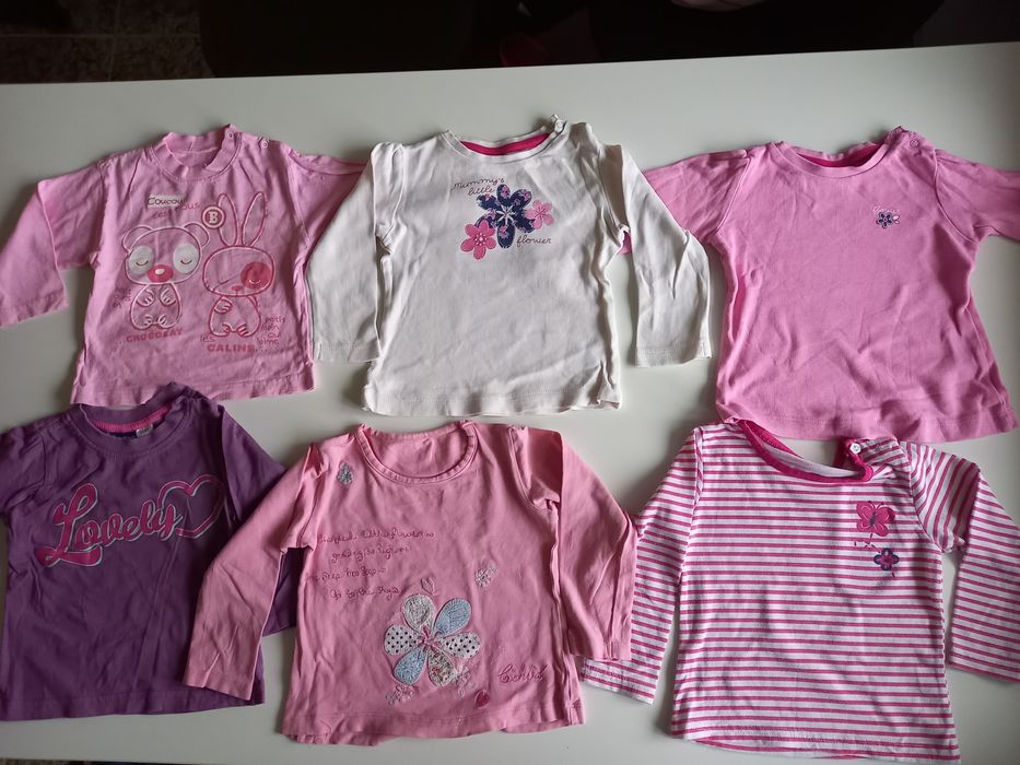 Дрешки 12-18 месеца: Бебешки космонавт, палто, блузки, рокля