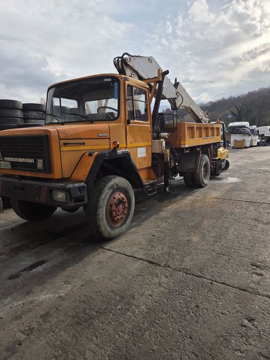 Magirus deutz 4×4basculabil macara 700 ore
