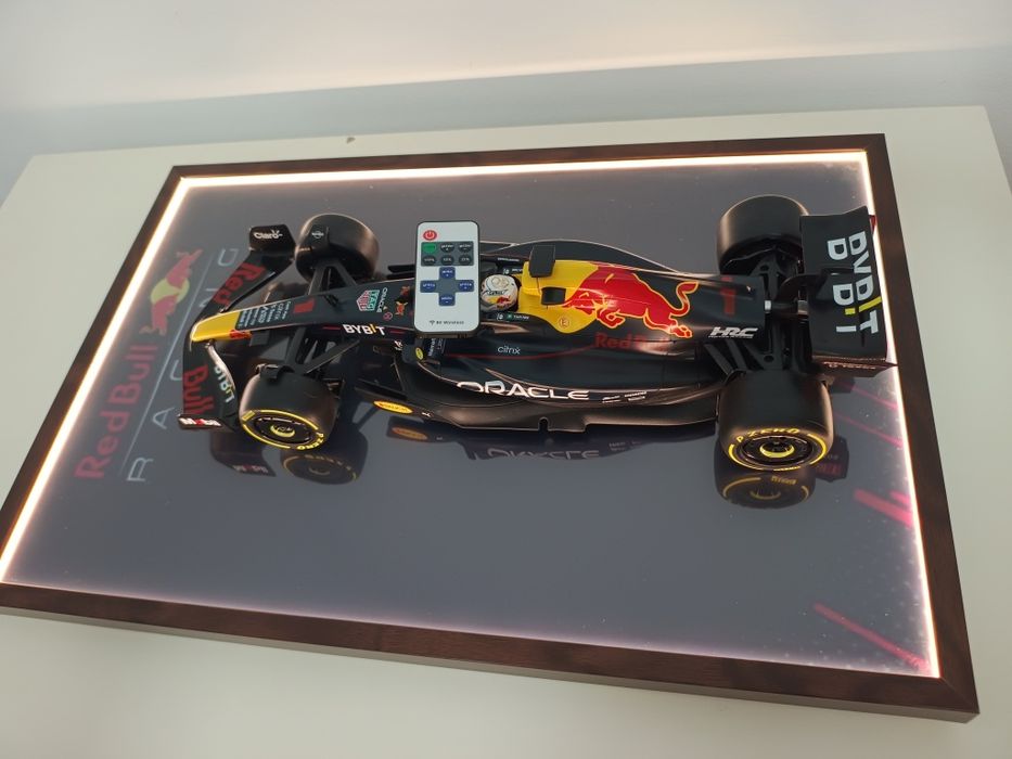 Tablou  F1 3D 60x40 Red Bull