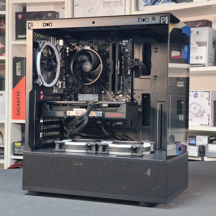 PC  Ryzen 5  RX9060XT SSD Nvme 16 GB ddr4
XT 8GB - 512GB NVMe