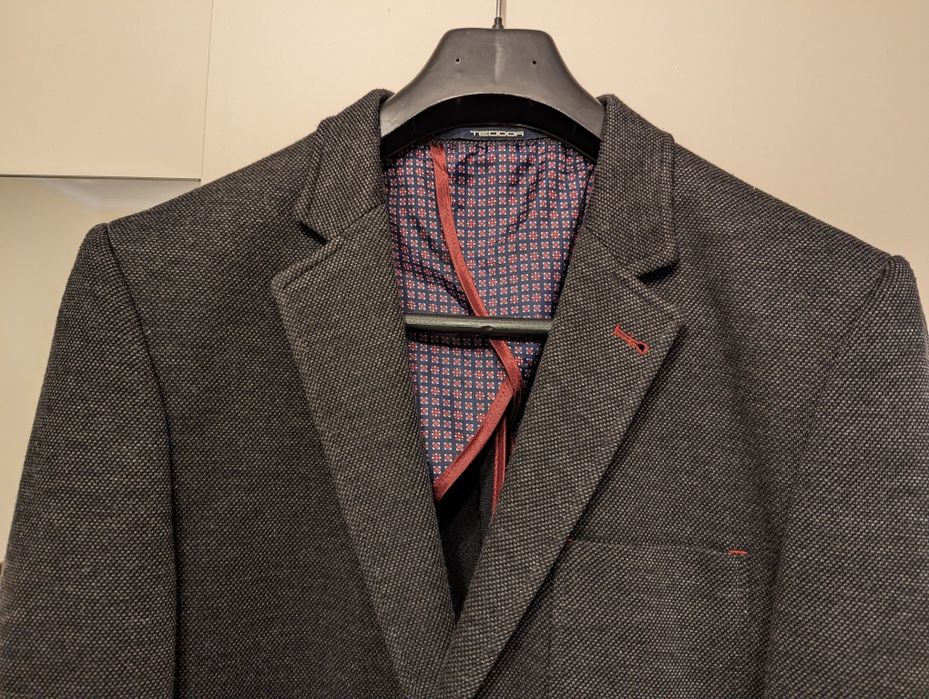 Сиво сако Teodor